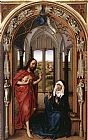Rogier van der Weyden Miraflores Altarpiece right panel painting